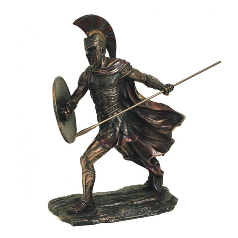 Achilles Greek Mythology Bronze Resin Statue