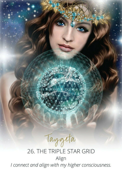 Star Temple Oracle Cards Blue Angel