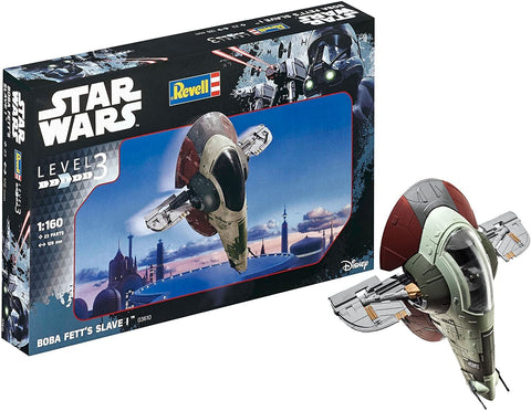 Star Wars Boba Fetts Slave I - Plastic Modelling Kit By Revell