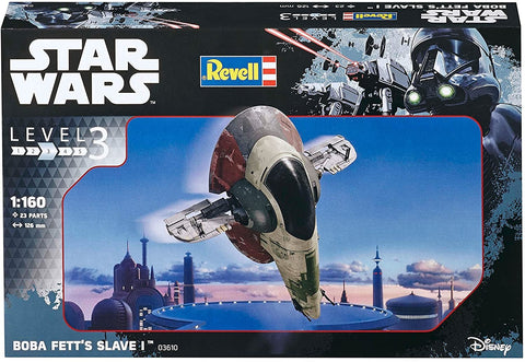 Star Wars Boba Fetts Slave I - Plastic Modelling Kit By Revell