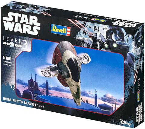 Star Wars Boba Fetts Slave I - Plastic Modelling Kit By Revell