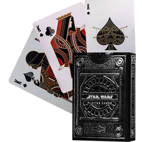 Star Wars Silver Dark Theory 11 Playing Cards