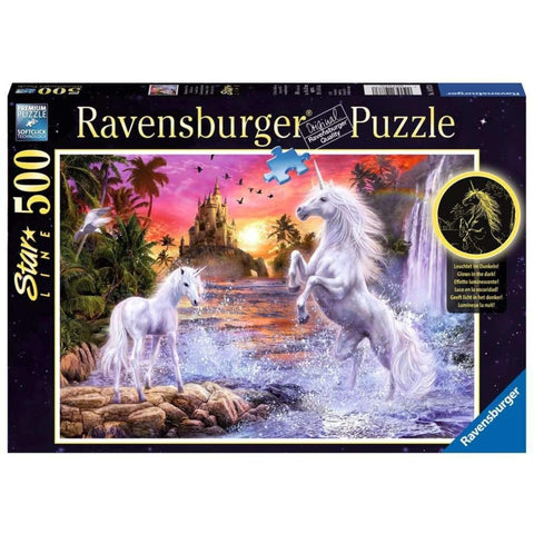 Starline Puzzle 500: Unicorns at The River