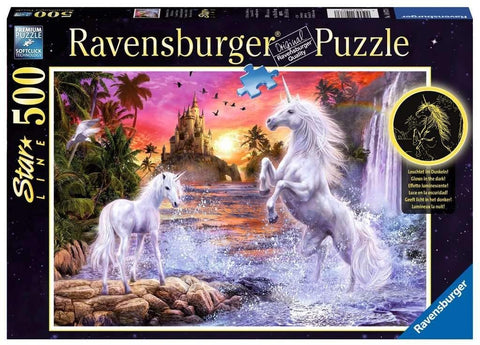 Starline Puzzle 500: Unicorns at The River