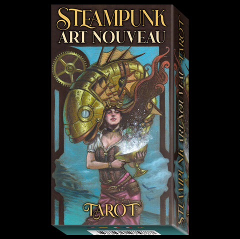 Steampunk Art Nouveau Tarot Cards Lo Scarabeo