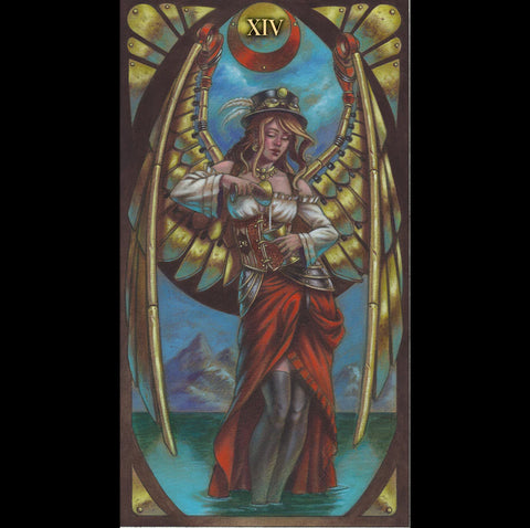 Steampunk Art Nouveau Tarot Cards Lo Scarabeo