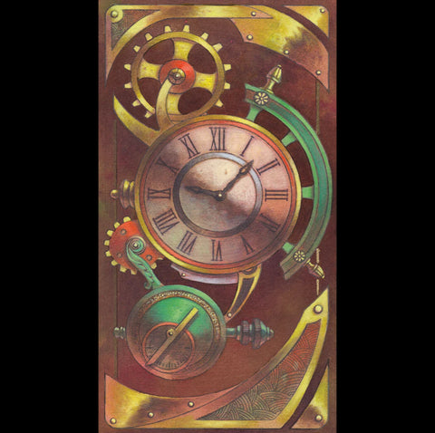 Steampunk Art Nouveau Tarot Cards Lo Scarabeo