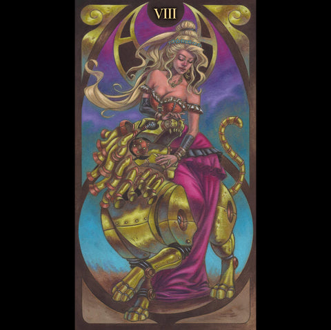 Steampunk Art Nouveau Tarot Cards Lo Scarabeo