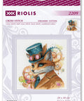 Steampunk Fox. Cross Stitch kit by RIOLIS Ref. no.: 2209 - Hobby.lt ??