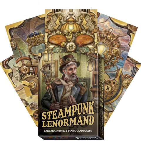 Steampunk Lenormand Oracle cards Lo Scarabeo