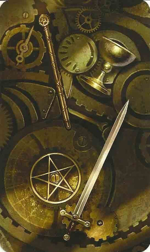 Steampunk mini Tarot cards Llewellyn