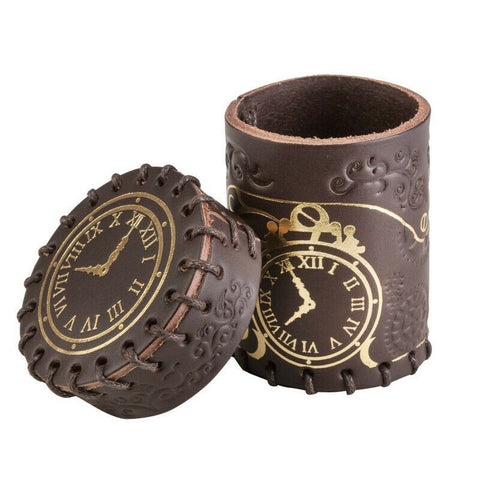 Steampunk Leather Dice Cup