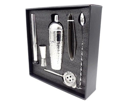 Steel 6-piece bartender set - BTSB7140SS