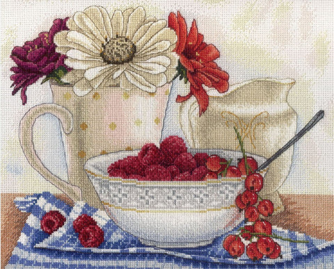 Still Life SNV-546 cross stitch kit by MP Studio