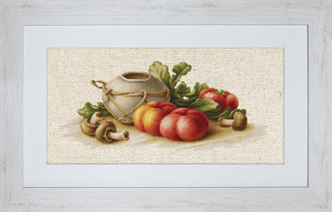 Still Life with Vegetables SBL2249 - Cross Stitch Kit by Luca-s