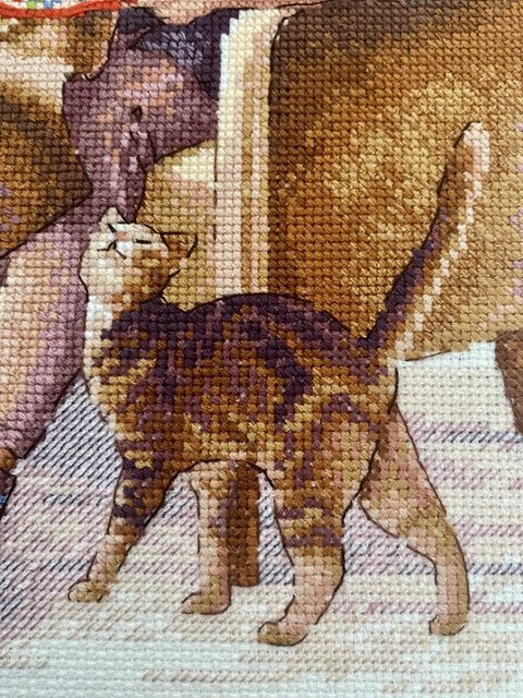 Stitching Time. Cross Stitch kit by RIOLIS Ref. no.: 2058