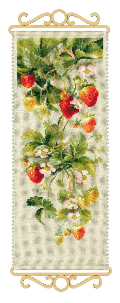 Strawberry - Cross Stitch Kit from RIOLIS Ref. no.:1551