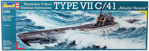 Submarine Type VII C/41 - Plastic Modelling Kit By Revell