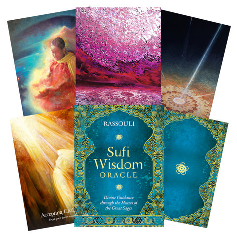 Sufi Wisdom Oracle Cards Deck Blue Angel