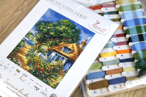 Summer landscape SBU5000 - Cross Stitch Kit