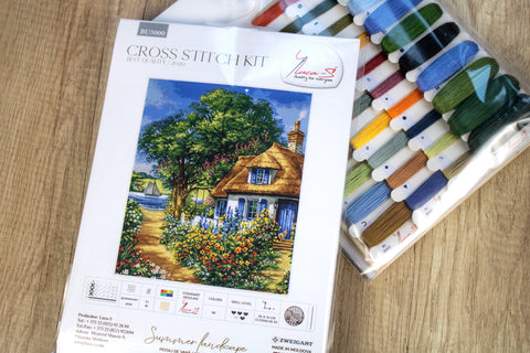 Summer landscape SBU5000 - Cross Stitch Kit