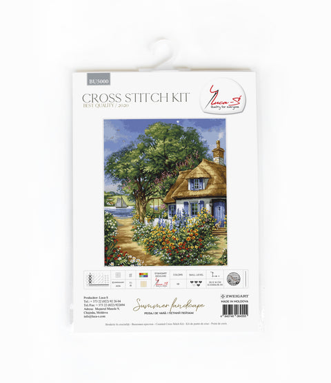 Summer landscape SBU5000 - Cross Stitch Kit