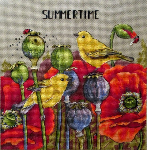 Summertime SK69 cross stitch kit by Merejka