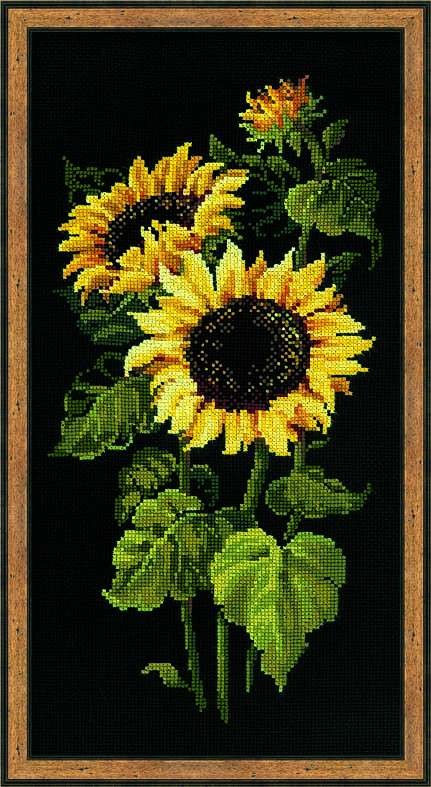 Sunflowers - Cross Stitch Kit from RIOLIS Ref. no.:1056