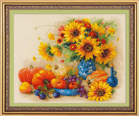 Sunny Day PREMIUM cross stitch kit by RIOLIS Ref. no.: 100/057