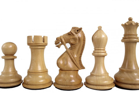 Superb Quality Chess Set with Beautiful Real Leather Chessboard