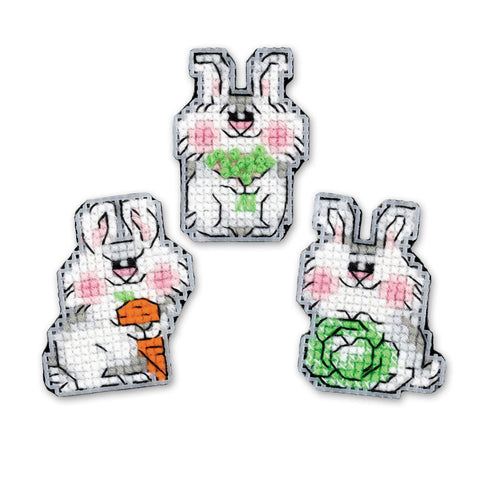 Sweet Bunnies. Cross Stitch kit by RIOLIS Ref. no.: 2041AC