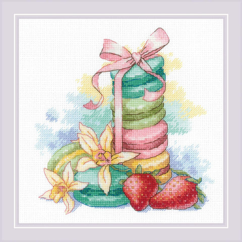 Sweet Dessert. Cross Stitch kit by RIOLIS Ref. no.: 2005