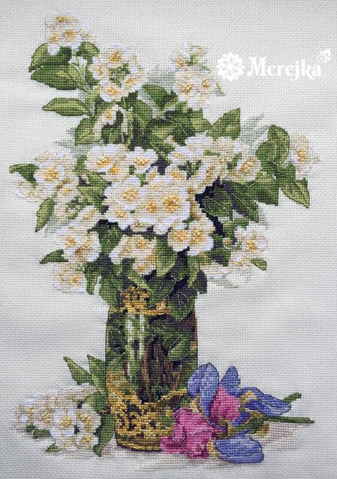 Sweet-scented Bouquet SK40 cross stitch kit by Merejka