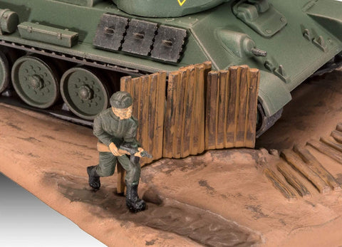 T-34/76 Modell 1940 - Plastic Modelling Kit By Revell