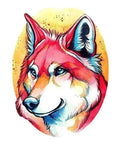 Diamond painting kit WD2376 20x20 cm - Hobby.lt