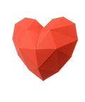 Papercraft Kit Heart PP-2HRT-RED