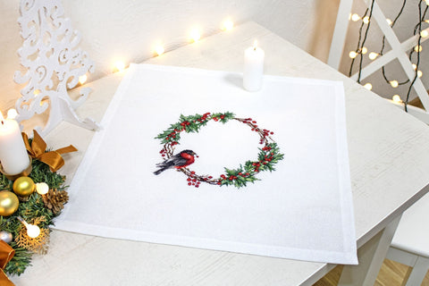 Table Topper SFM015 - Cross Stitch Kit