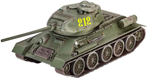 Tank T-34/85 - Plastic Modelling Kit By Revell