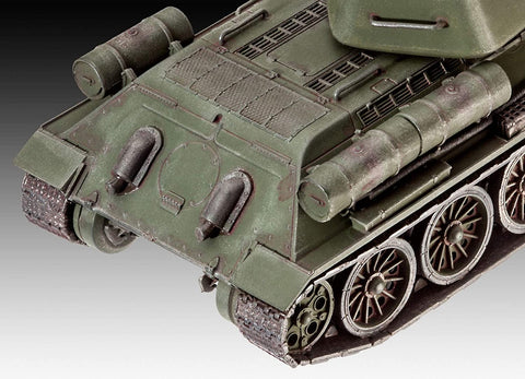 Tank T-34/85 - Plastic Modelling Kit By Revell