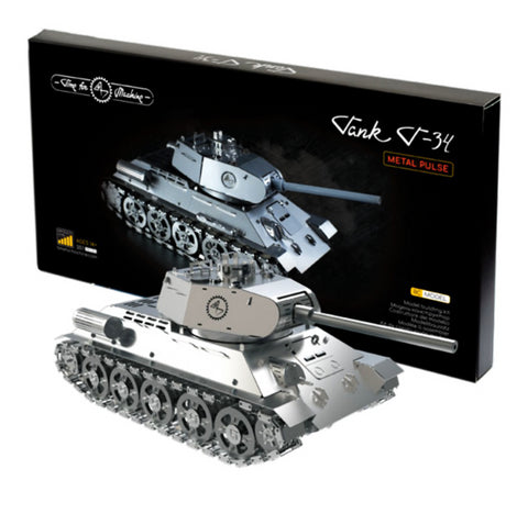 Tank Т-34 Model Building Kit Time For Machine