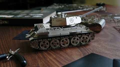 Tank Т-34 Model Building Kit Time For Machine