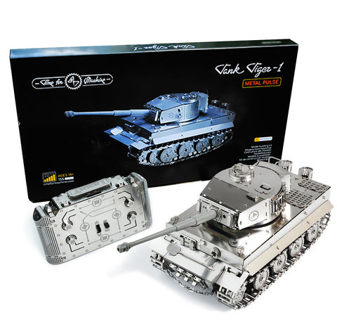 Tank Tiger-1 Model Building Kit Time For Machine