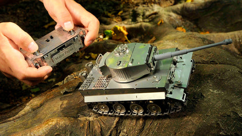 Tank Tiger-1 Model Building Kit Time For Machine