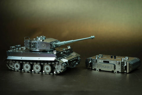 Tank Tiger-1 Model Building Kit Time For Machine