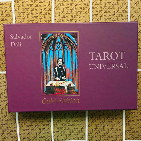 Tarot Universal cards Salvador Dali Gold edition AGM