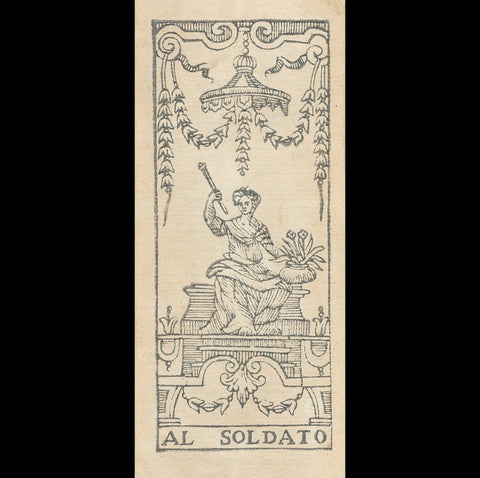 Tarocchino Al Soldato Tarot Cards Lo Scarabeo (Limited edition)