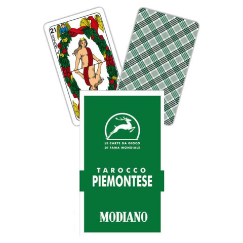 Modiano Tarocco Piemontese Tarot cards