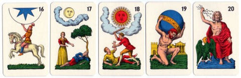 Modiano Tarocco Siciliano Tarot cards