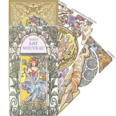 Tarot Art Nouveau cards Lo Scarabeo