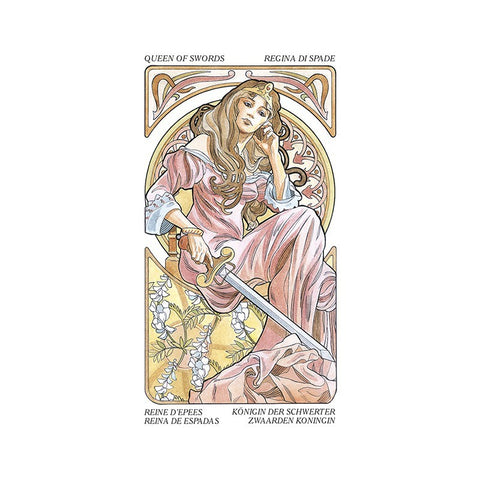 Tarot Art Nouveau cards Lo Scarabeo